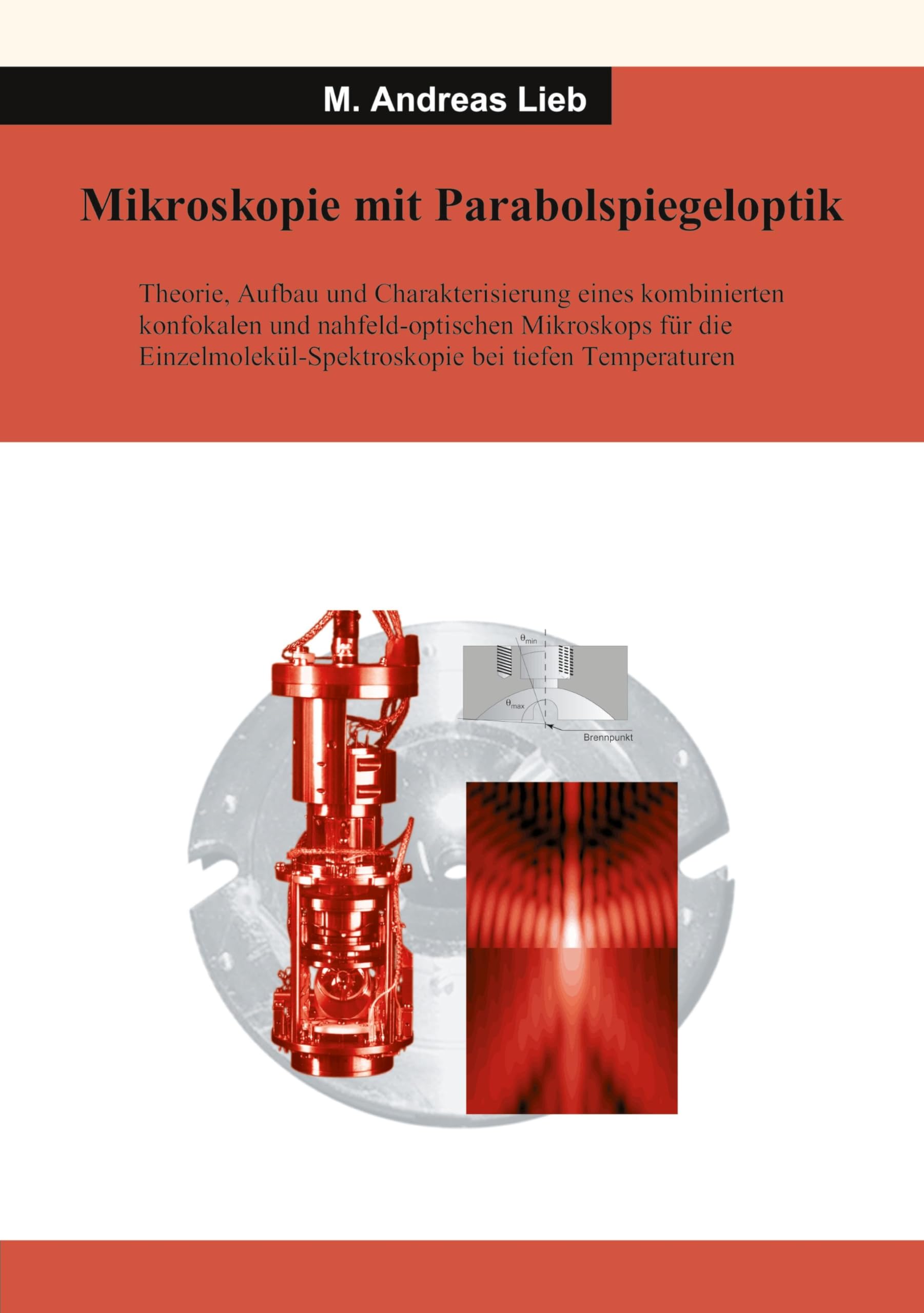 Mikroskopie mit Parabolspiegeloptik: Theorie, Aufbau und Charakterisierung eines kombinierten konfokalen nahfeld-optischen Mikroskops für die Einzalmolekül-Spektroskopie bei tiefen Temperaturen