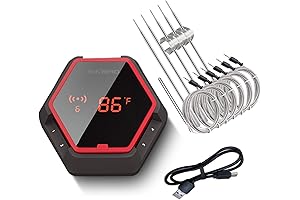 INKBIRD IBT-6XS Wireless Bluetooth BBQ Thermometer
