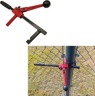 Fence Manual Hand Stretcher, Ratcheting Wire Fence Tightener, Fencing Stretcher Tool, Heavy Duty Carbon Steel Fence Stretcher Tool, for Farm & Yard