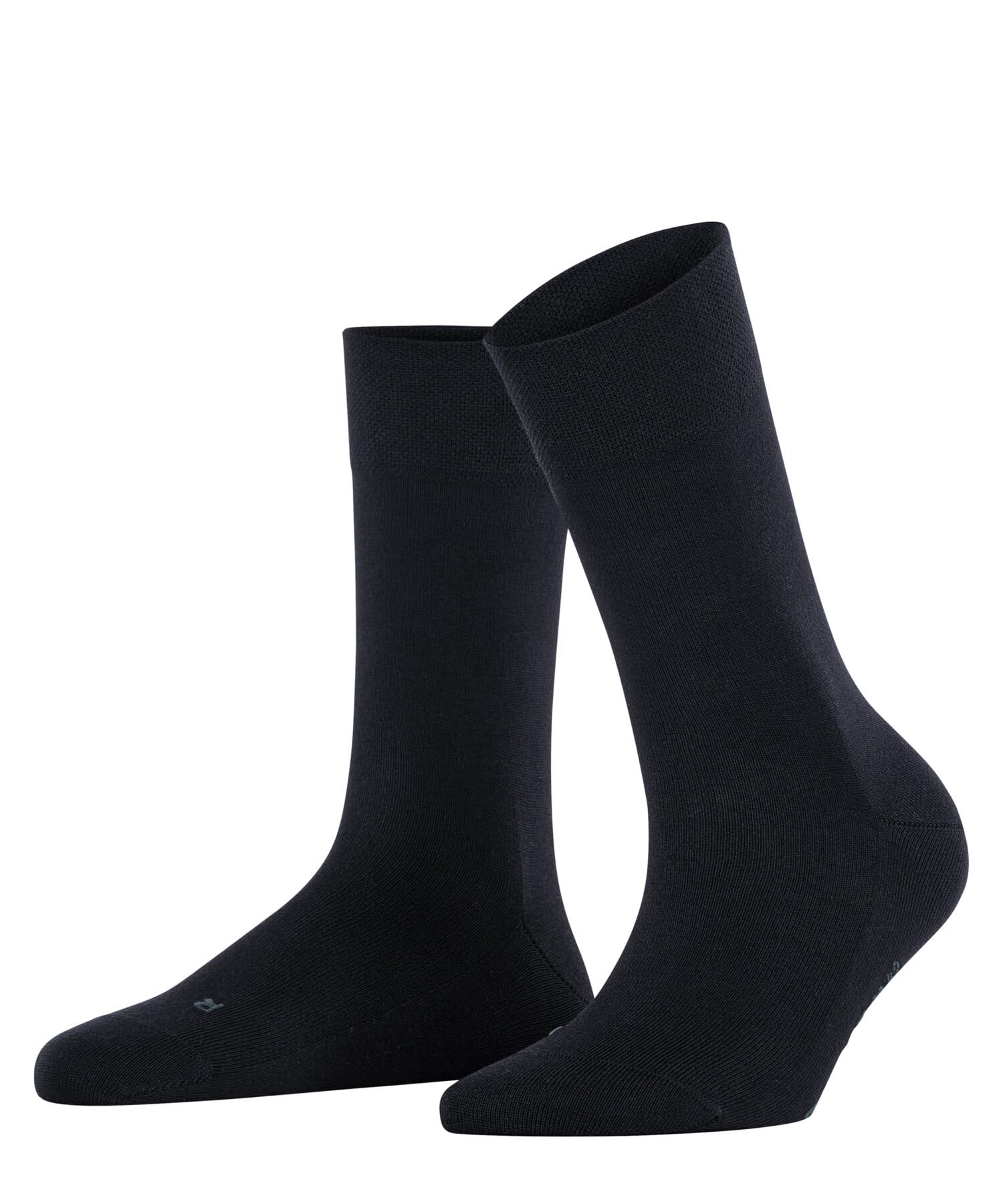 Falke Women's Blue Dark Navy 6370 Sensitive New York W So Lyocell With Soft Tops 1 Pair Socks, 5.5-8