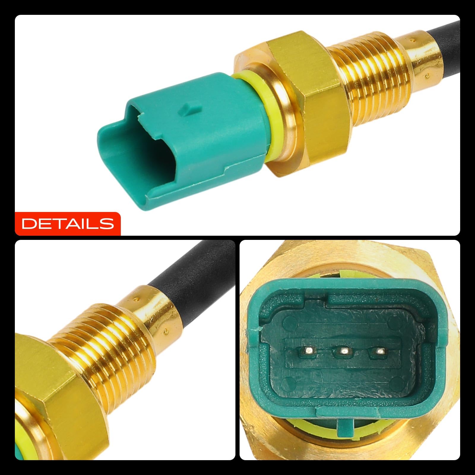 Frankberg Sensor de nivel de aceite compatible con C5 2001-2016 C8 2002-2014807 406 Replace# 1131F2