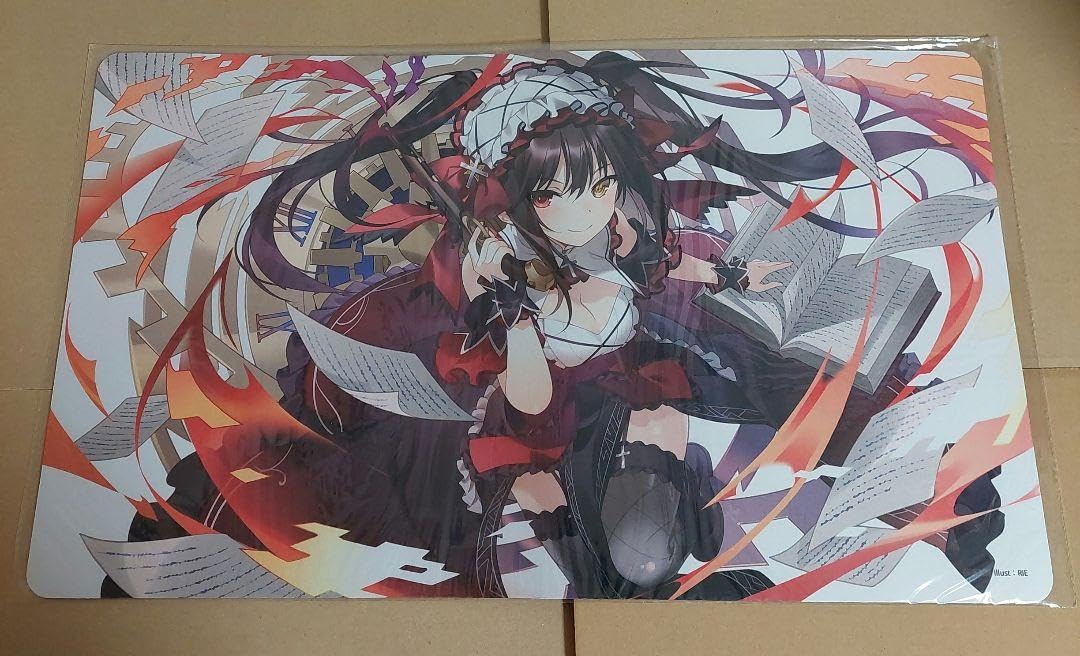 Amazon.co.jp: デートアライブ 時崎狂三 プレイマット ラバーマッ