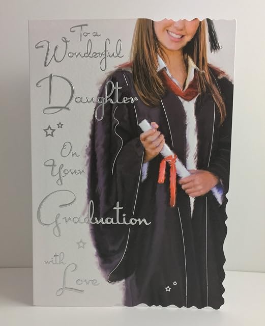 Jonny Javelin Wonderful Daughter On Your Graduation Card