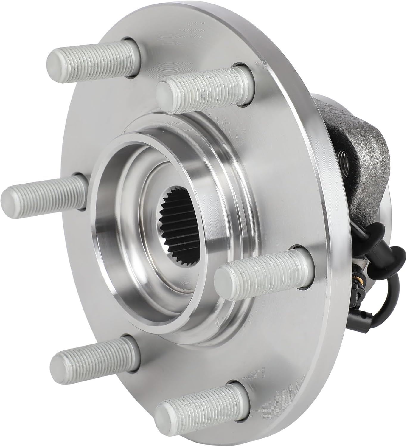 cciyu 515127 SP500704 Wheel Hub and Bearing Assembly Replacement Fit for Infiniti QX80 for Infiniti QX56 Front Wheel Hubs with ABS 6 Lugs (2)