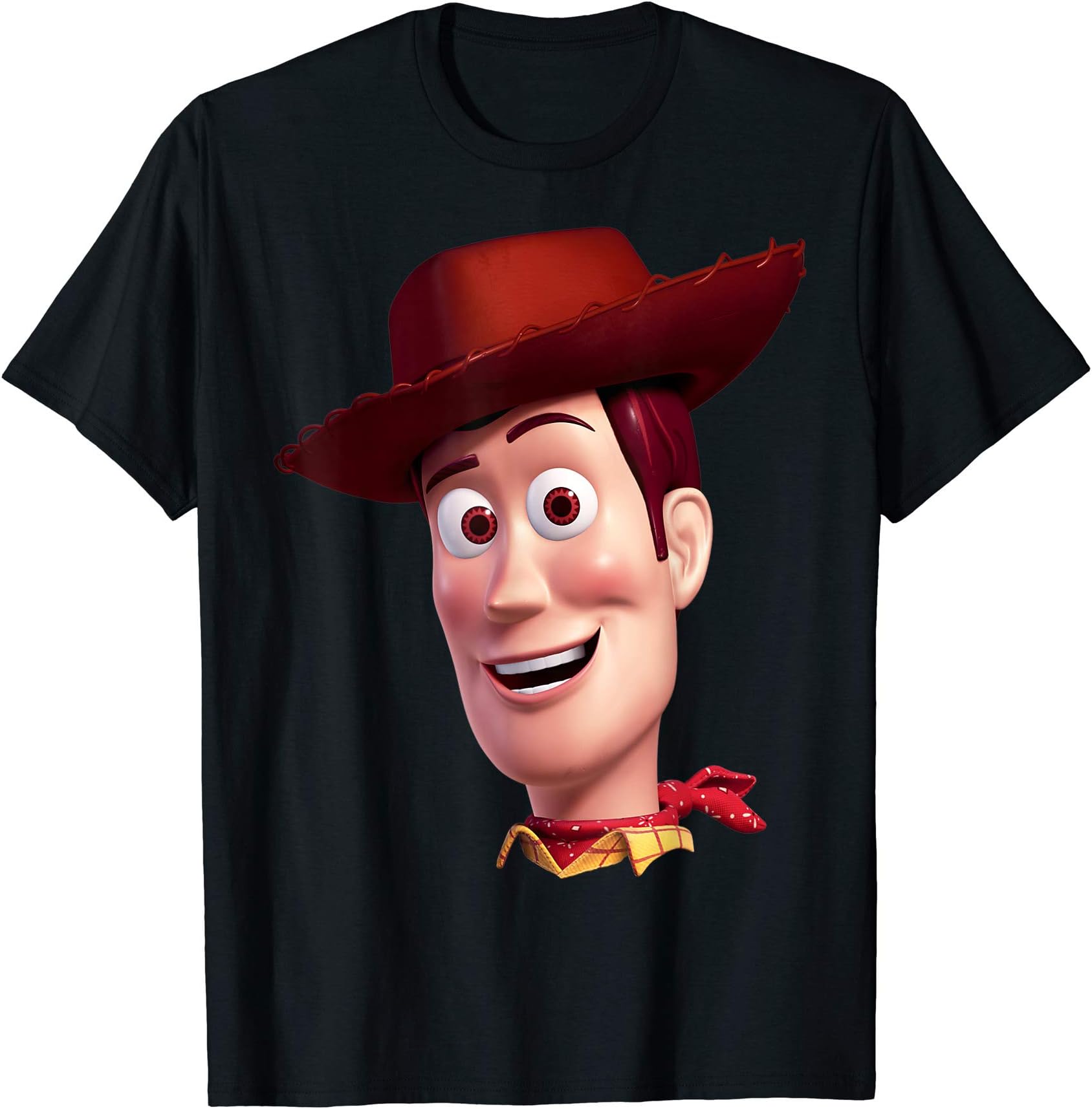 Pixar Toy Story Woody Big Face T-Shirt