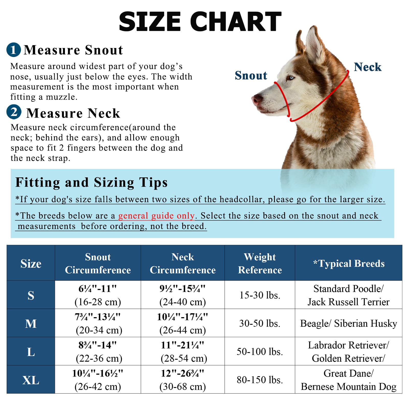 Mouth Leash For Dogs BARKLESS Dog Head Collar, No Pull Soft Head