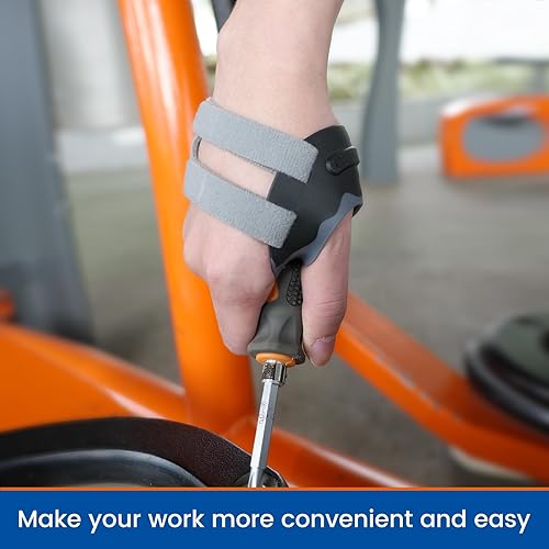 Miniatura 4 de Willcom CMC - Soporte estabilizador para la osteoartritis, alivio de lesiones y dolor de artritis, férula de espica para mujeres y hombres (mano