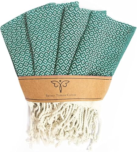 Miniatura 87 de Smyrna Turkish Cotton- Paquete de 6 paños de cocina de 100% algodón natural, 12x12 pulgadas, lavables a máquina, ultra suaves, absorbentes, Beige