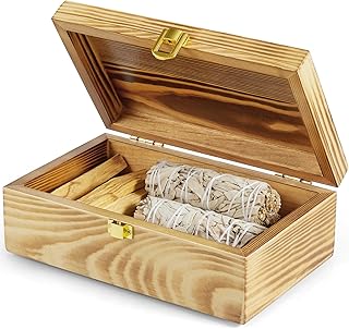 Wood Decorative Box with Lid,Memories Box,Small Keepsake Boxes with Lids, Jewelry Box, Prayer box,Wooden Gift Box, Burnt Wood