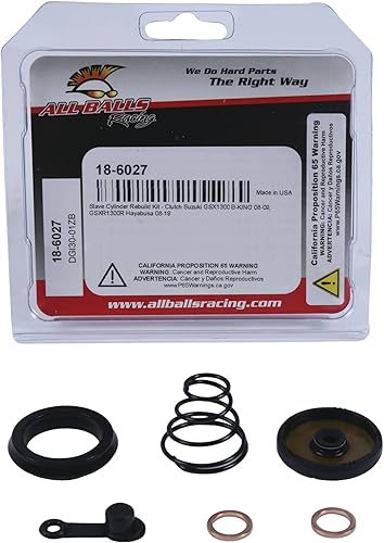 Miniatura 4 de All Balls Racing 18-6027 Kit de cilindro esclavo de embrague compatible conrepuesto para Suzuki GSX1300 B-KING 2008-2009, GSXR1300R Hayabusa