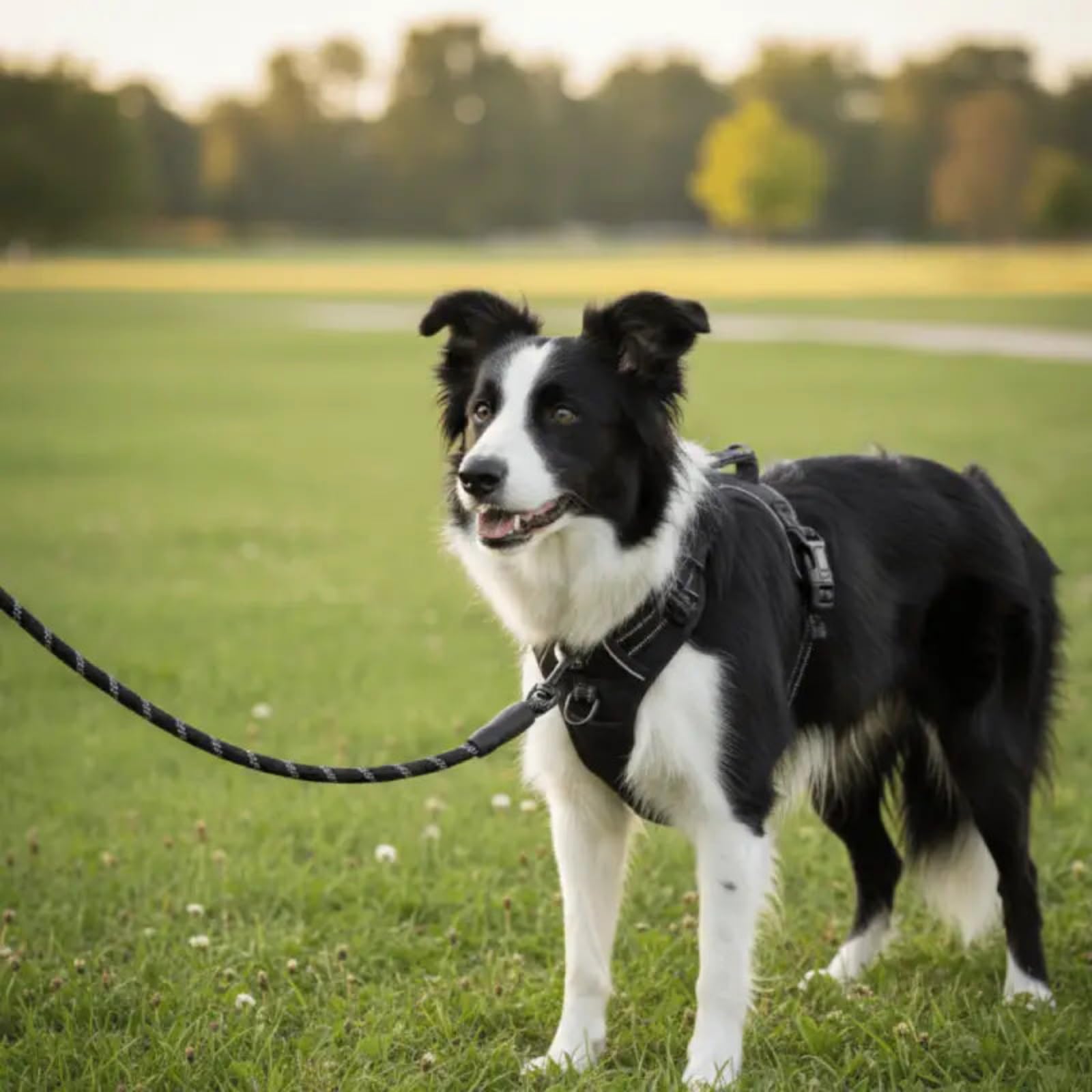 Cosyrae Pettorina Anti Tiro,Pettorina per Cane Anti-tiro,Morbida e Imbottita con Fibbia Regolabile e Anello Rinforzato,Riduce Strattoni per Passeggiate