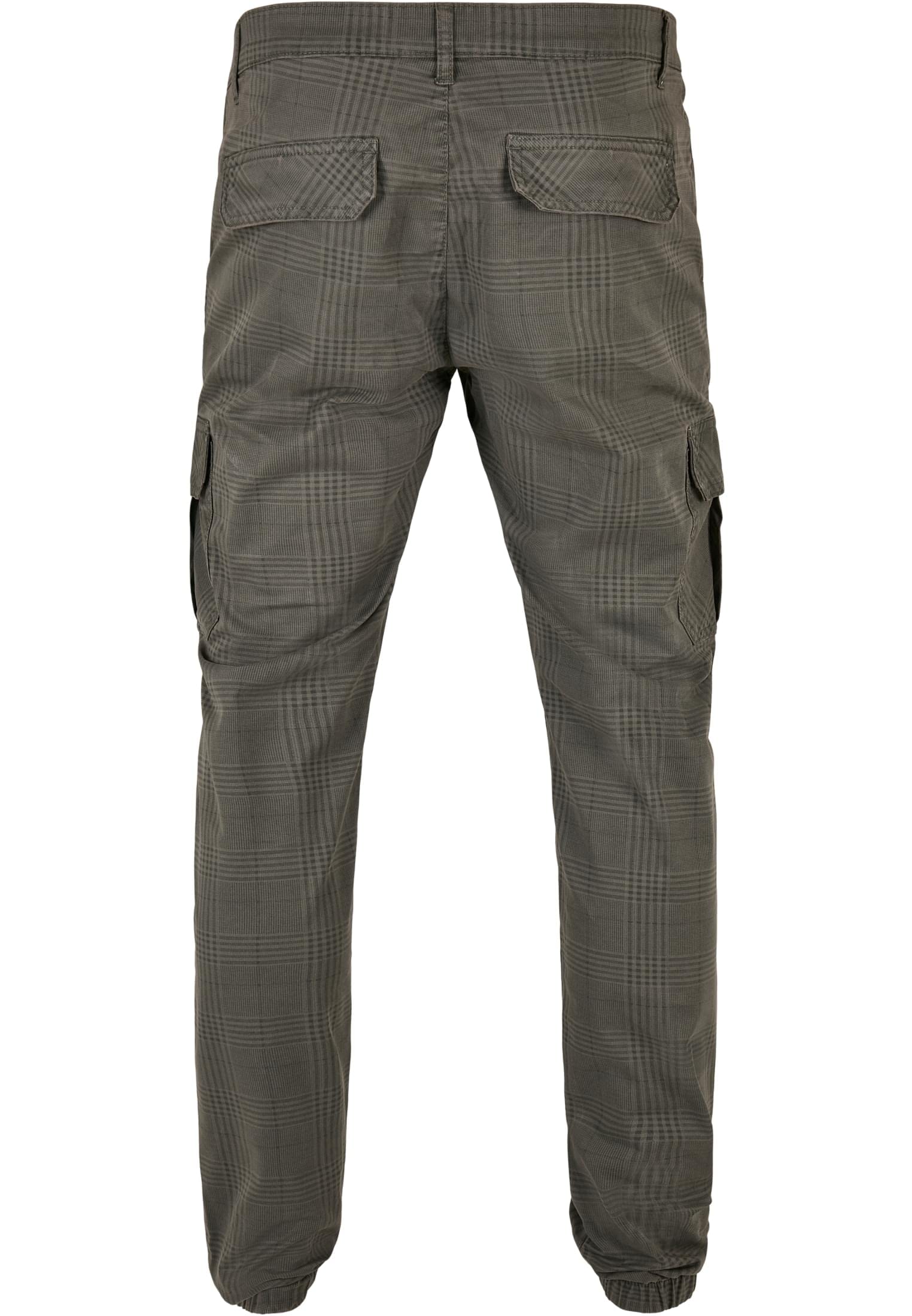 Urban Classics Herren AOP Glencheck Cargo Jog Pants