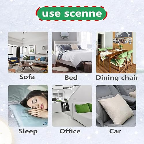 Miniatura 6 de Juego de 4 fundas de almohada decorativas de 18 x 18 pulgadas, con textura de mármol gris, fundas de almohada cuadradas para decoración de sala de