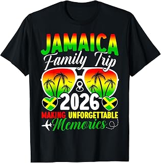 Jamaica Family Trip 2026 Making Memories Jamaica Vacation T-Shirt