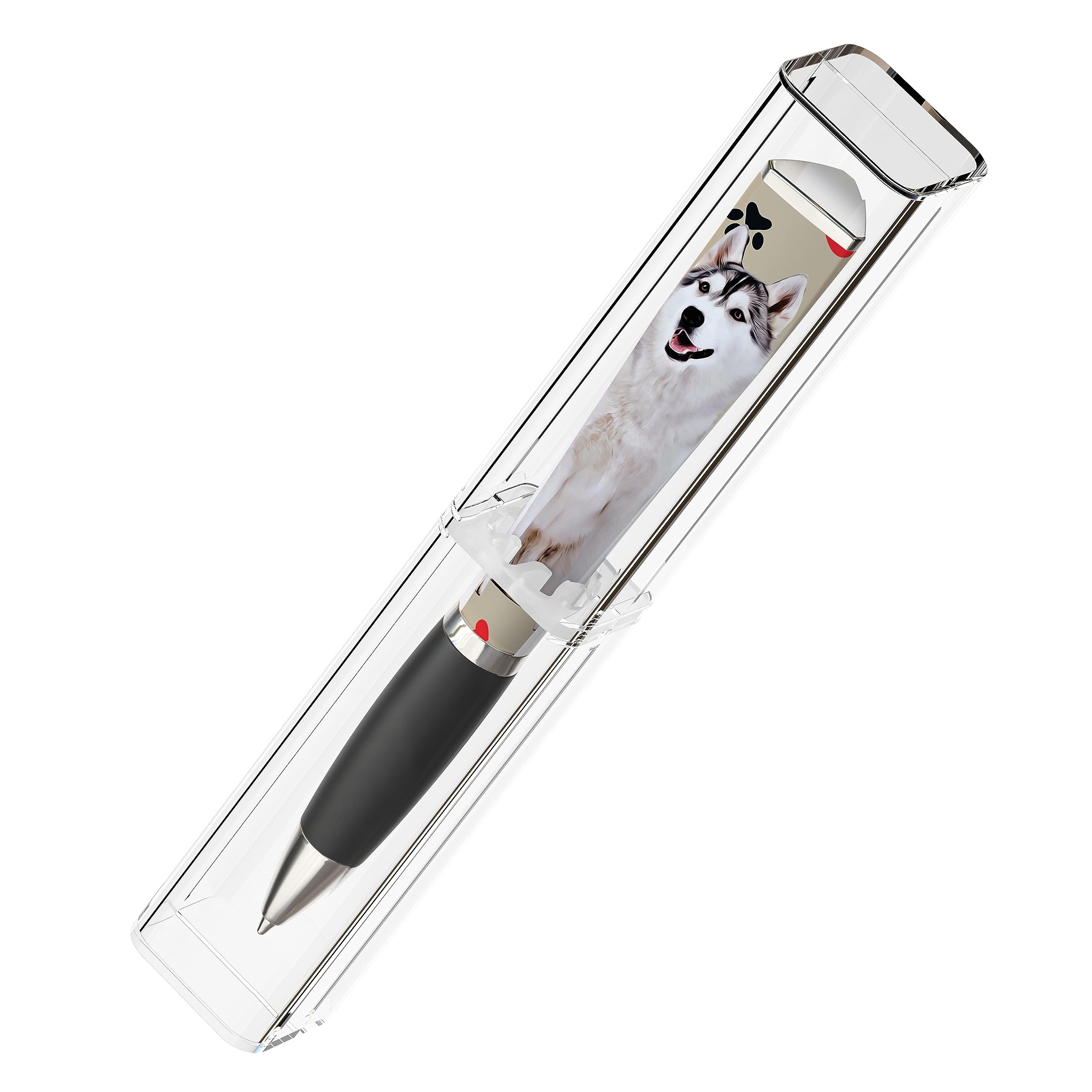 ANINKABOVEI Love My Dog Ballpoint Pen - 3-Sided, Perfect for Dog Lovers & Parents - Cute School Supplies