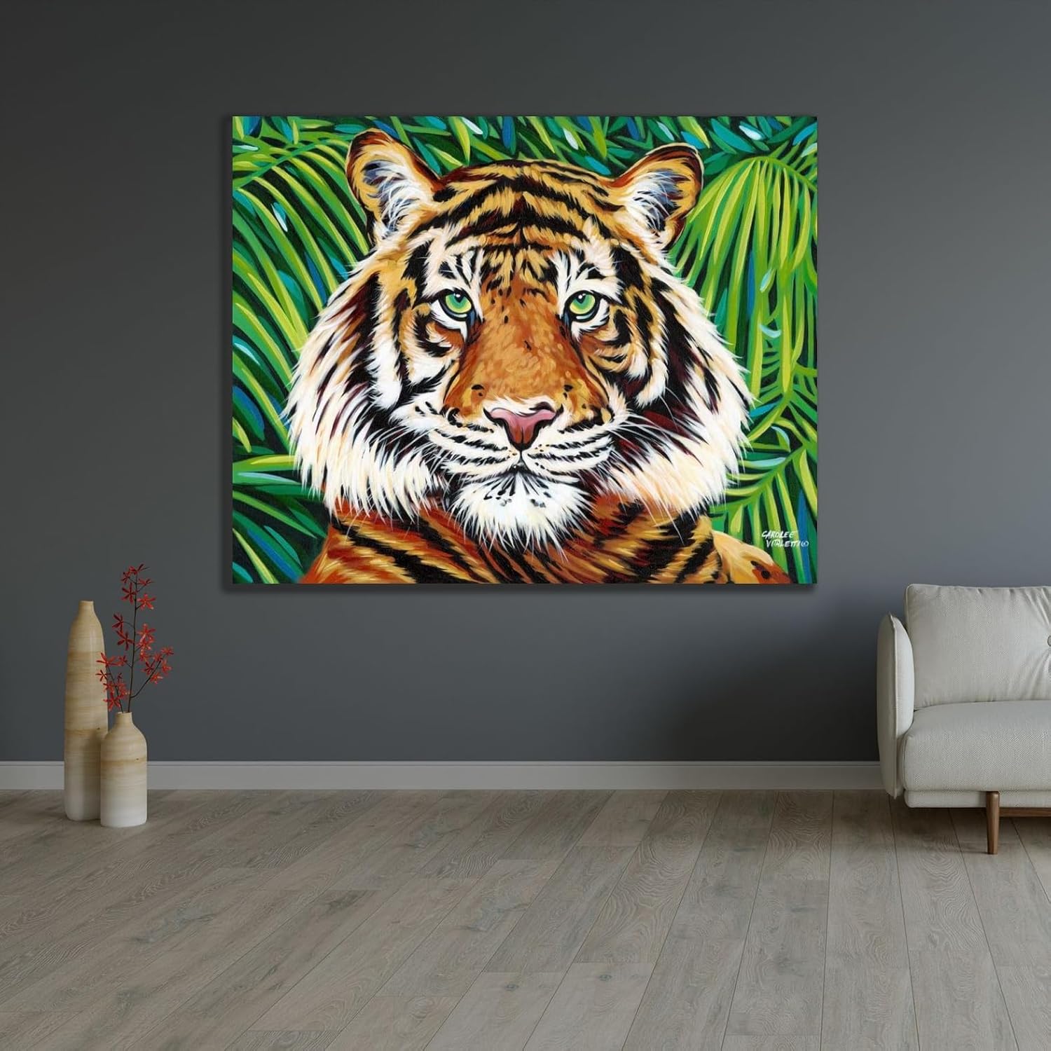 ArtDirect Wild Beauties III Unframed Art Print Giclee Poster by Vitaletti, Carolee - Ready for Framing with Customization Sizes 10x8, 14x11, 20x16, 30x24, 45x36, and 60x48 Inches