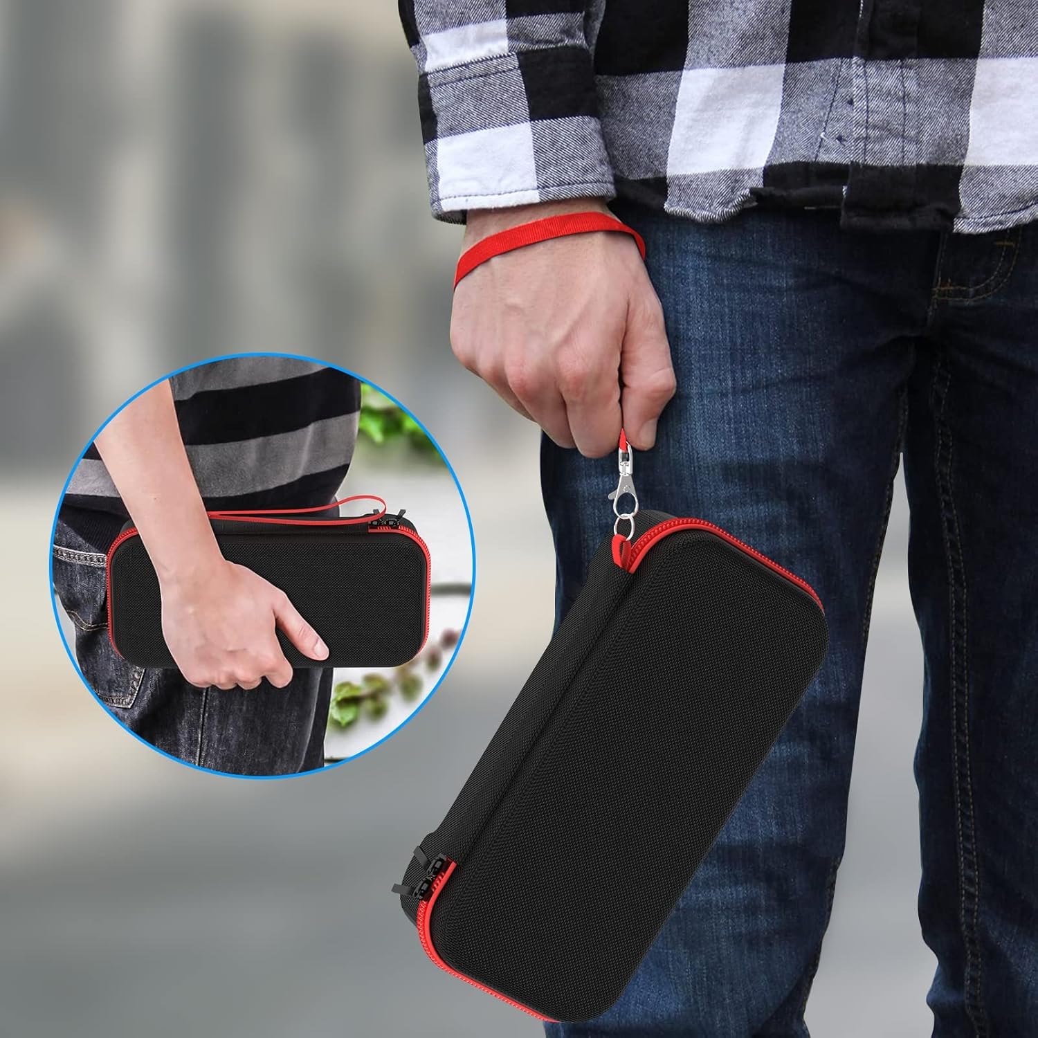 一体型ジョイパッドスイッチコントローラーキャリーケース ゲームカートリッジ10個付き 保護ハードシェルトラベルキャリーケースポーチ