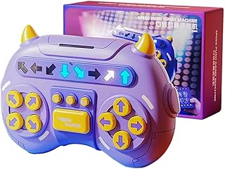 ゲームコンソールのプッシュ、クイックプッシュゲーム | スピードダンス のハンドヘルドコンソール,家族、友人、恋人向けのインタラクティブなダンスポップフィジェット教育