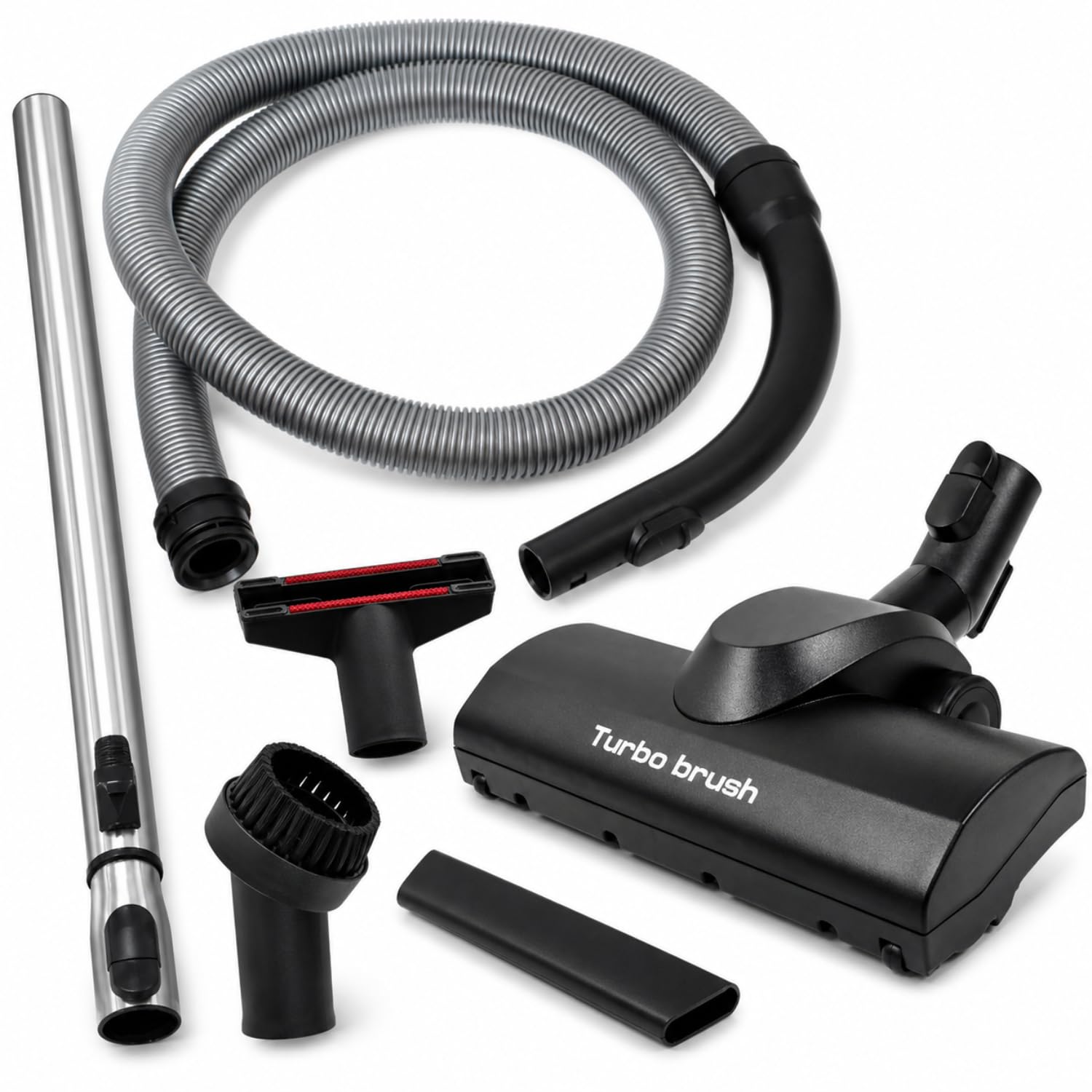 Compatible Miele Vacuum Cleaning Kit (35mm) for Miele Classic C1 S2 S2000 Series 35mm Turbo Brush Telescopic Tube Hose Tools Set STB305-3 SBB300-3 SBD365-3