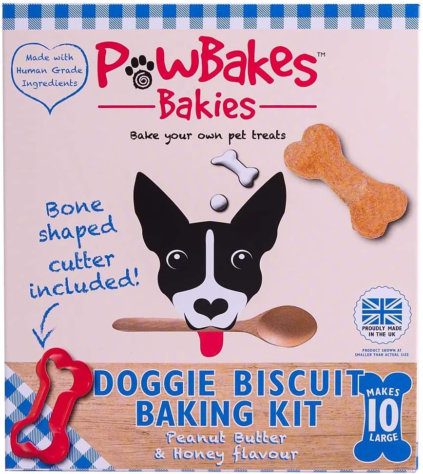 PawBakes Bake Your Own Dog Treats - Biscuit Baking Kit