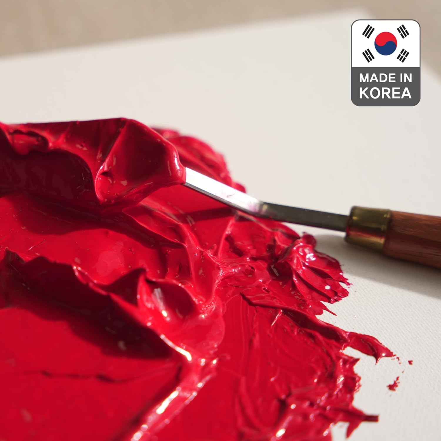 Acrylic Paint Set – 12 Colors, Made in Korea, UV Protected, Premium Quality, High-Purity Acrylic Emulsion, Non-Toxic, AP Certified, ASTM D4236