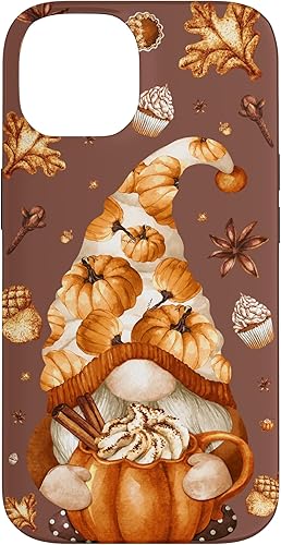 iPhone 14 Autumn Gnomo Love Pumpkin Spice, Fall Yall y funda de Acción de Gracias