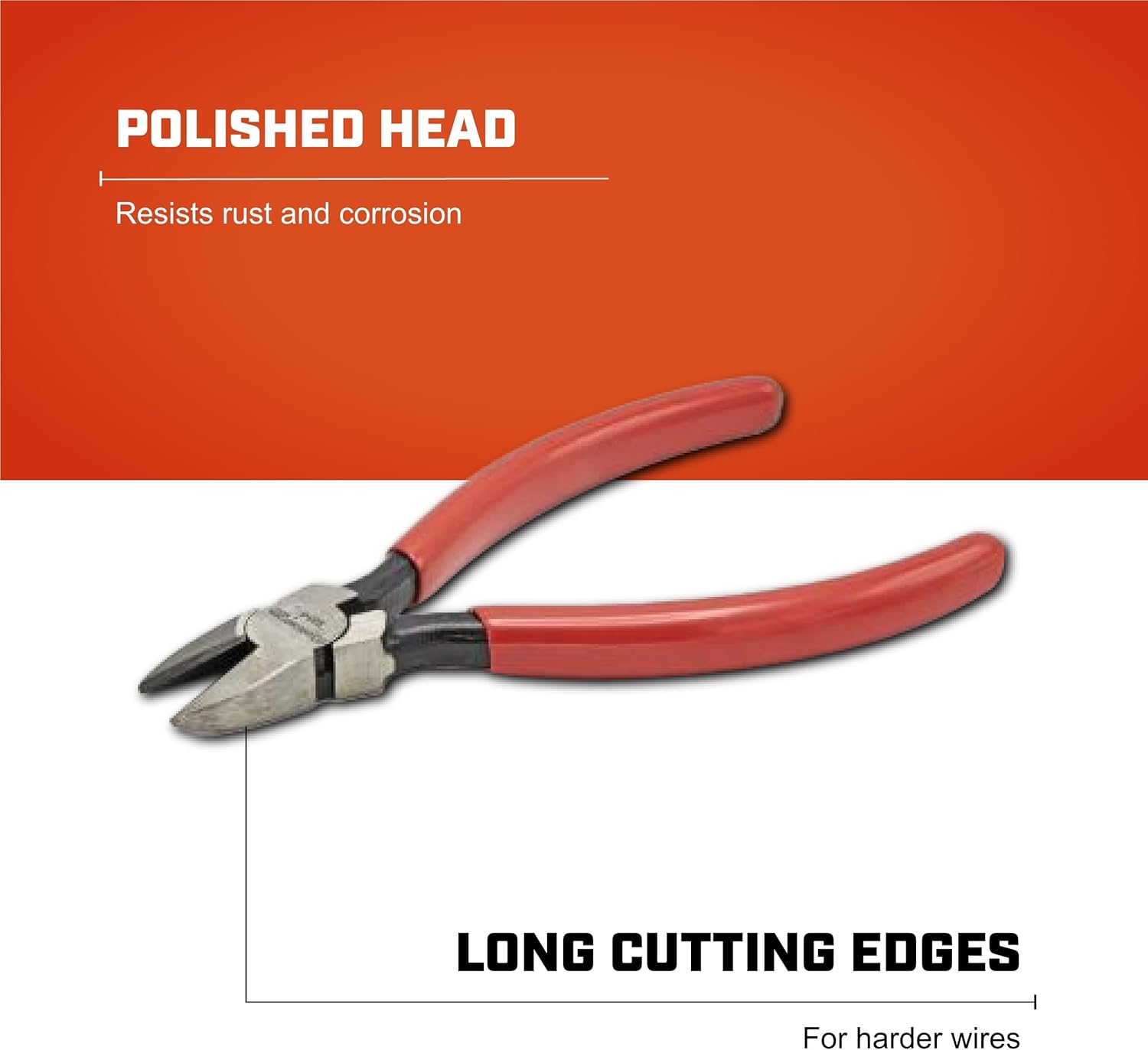 Crescent 7" General Purpose Diagonal Cutting Pliers - Precision Wire Cutter for Home Improvement & Repair - Electrician Tool for Cables - 9337CVN