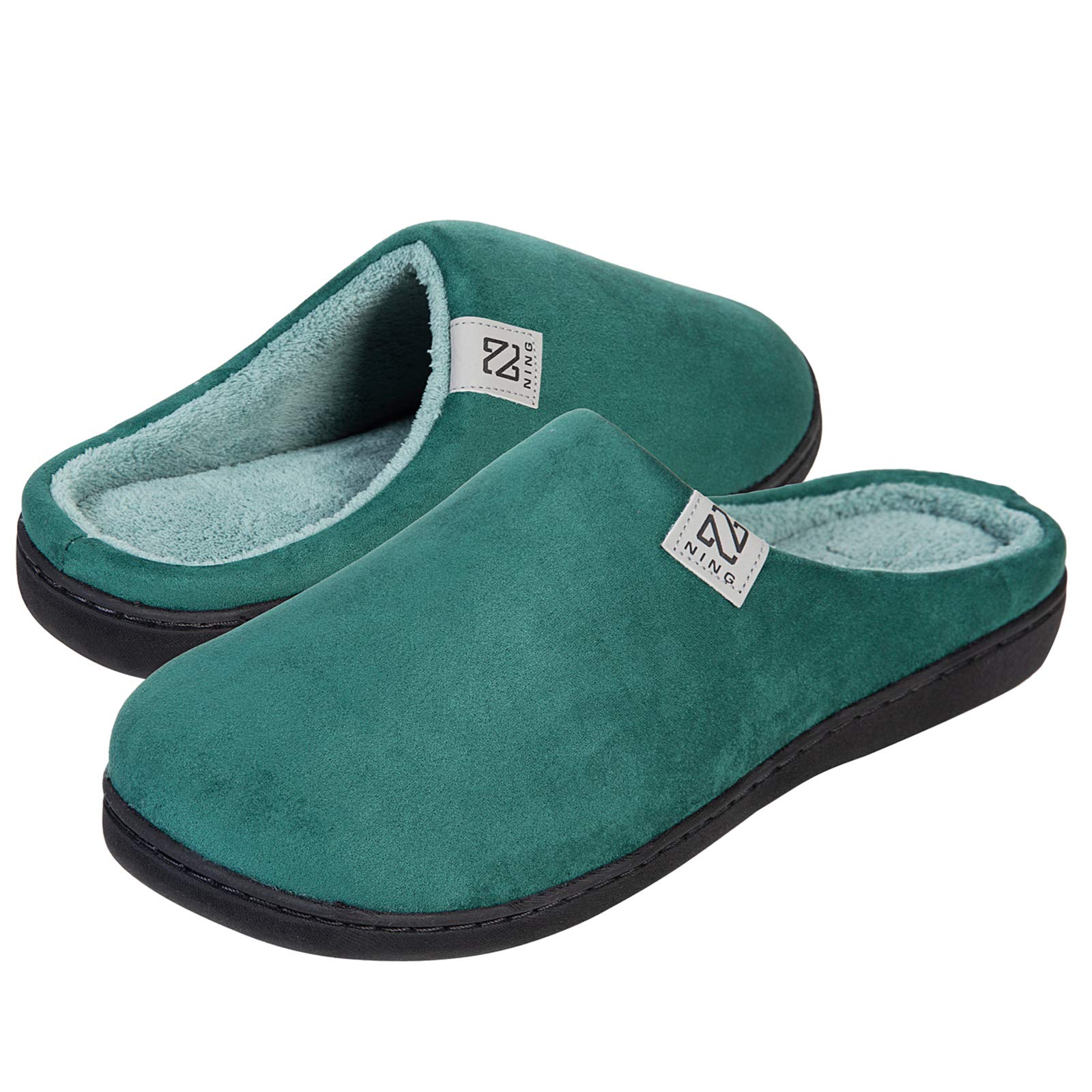 WateLves Pantofole Uomo Unisex Donna Antiscivolo Scarpe Inverno Peluche Morbido Ciabatte in Memory Foam