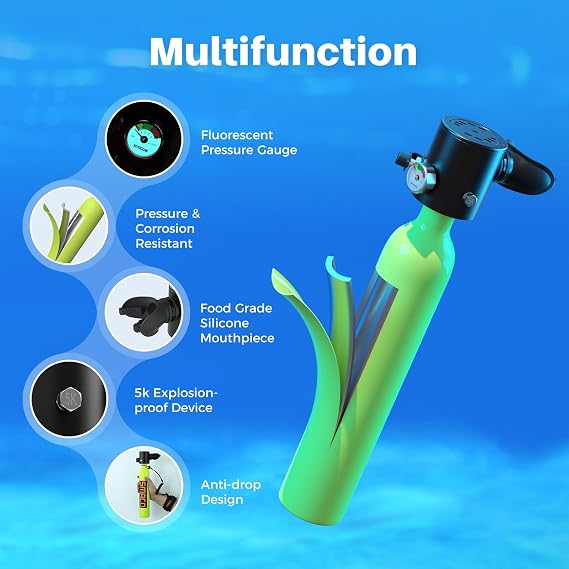SMACO Mini Scuba Tank with Compressor