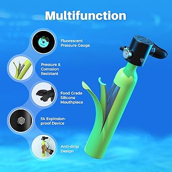 SMACO Mini Scuba Tank with Compressor