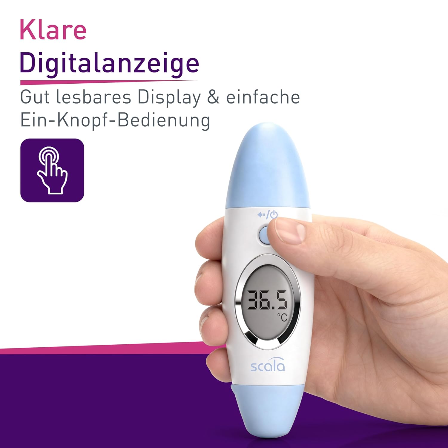 Scala SC 53 FH hőmérő részletei