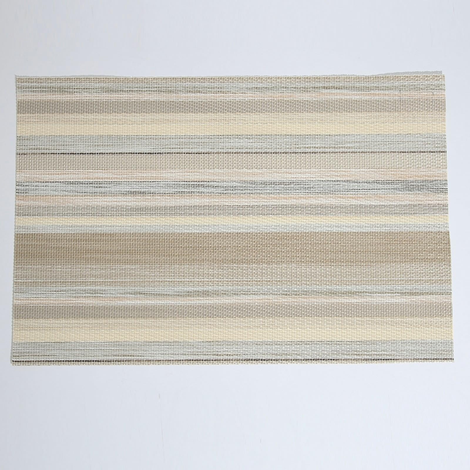 Sets de table dorés de 45x30 cm au design rayé raffiné pour salle à manger