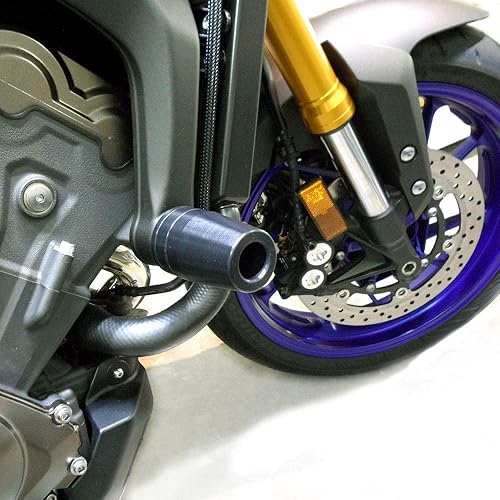 Miniatura 2 de Shogun Yamaha 2014 2015 2016 FZ09 2015 2016 2017 FJ09 2016 2017 2018 2019 2020 2021 2022 2023 XSR900 Se adapta a ABS Sin ABS negro Deslizadores de