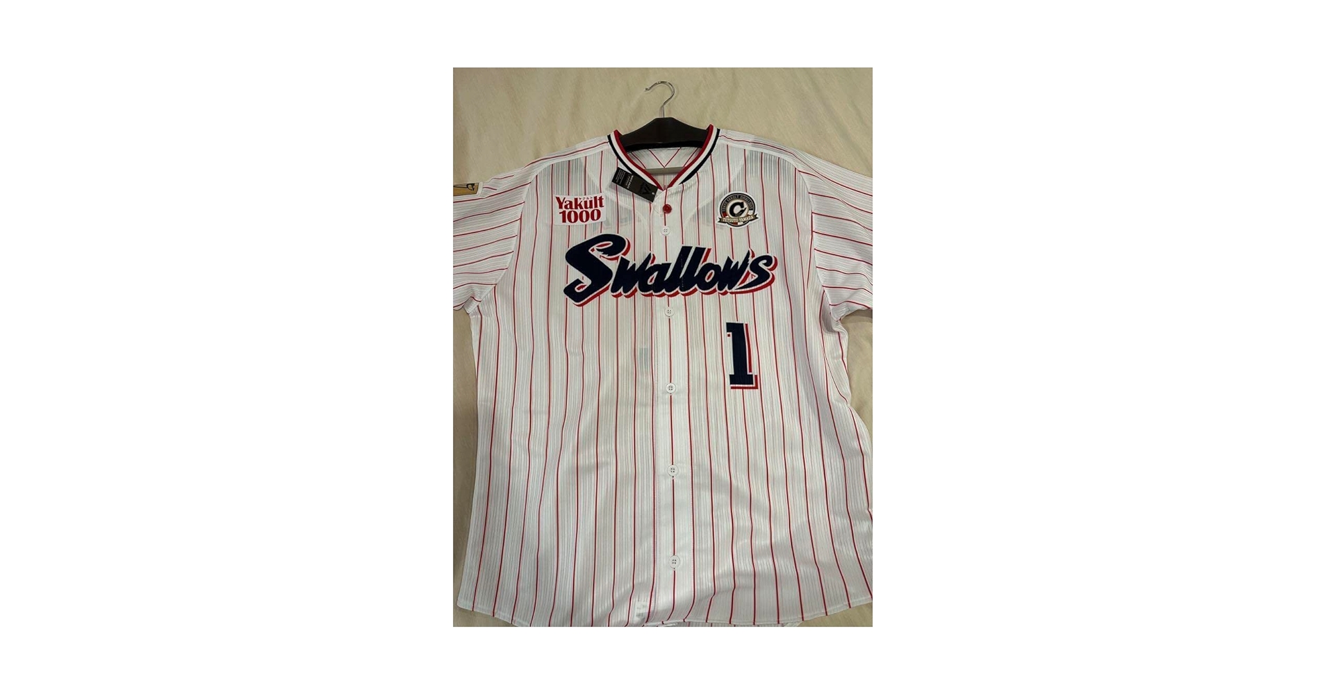 東京ヤクルトスワローズ 山田哲人選手　プロコレ ホームユニフォーム MAJESTIC 東京ヤクルトスワローズ グッズ 山田哲人 プロコレ