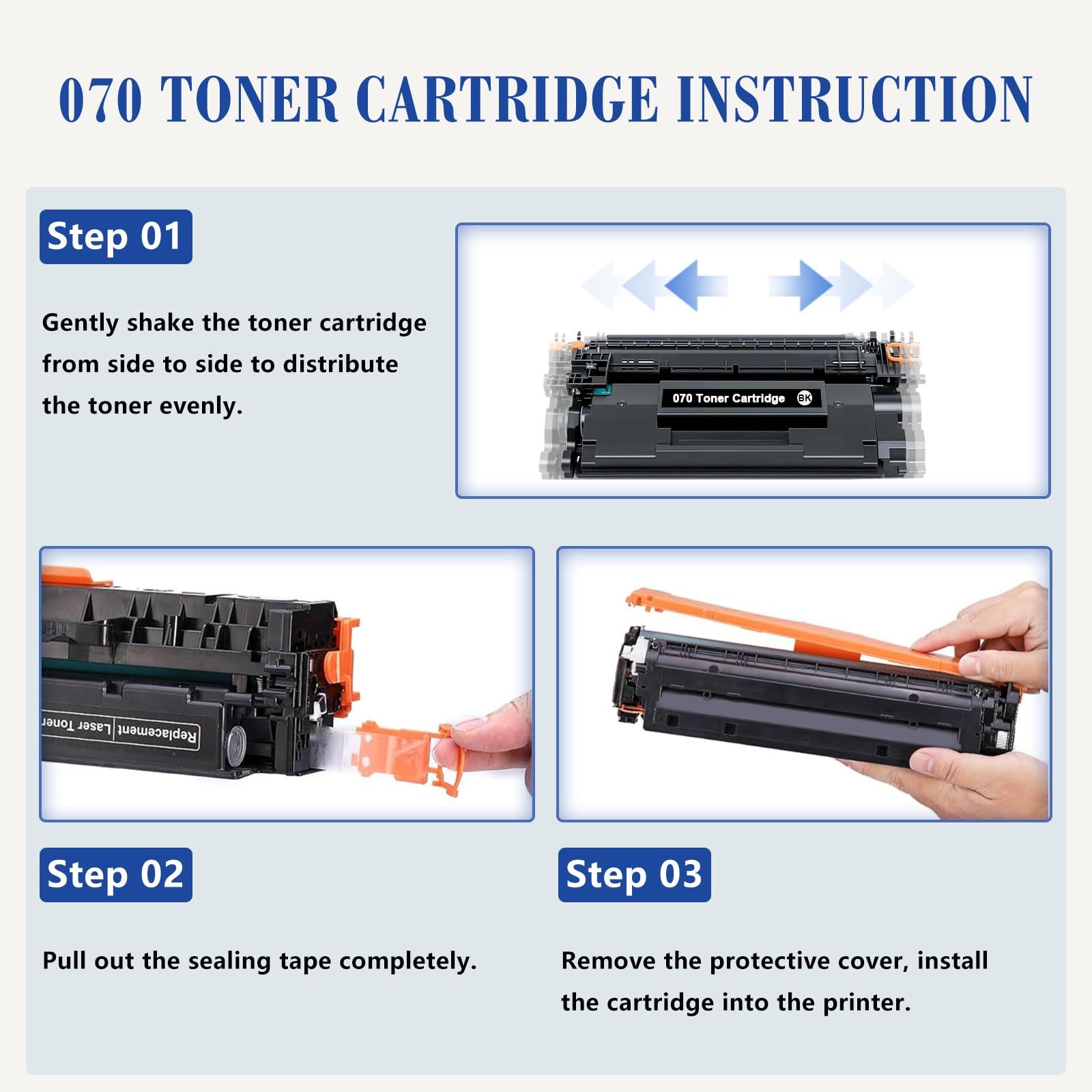 A Aztech Cartridge 070 Toner Replacement Compatible For Canon 070 Crg070 Crg 070 Imageclass Mf465dw Mf462dw Lbp247dw Lbp246dw Printer Black 2 Pack