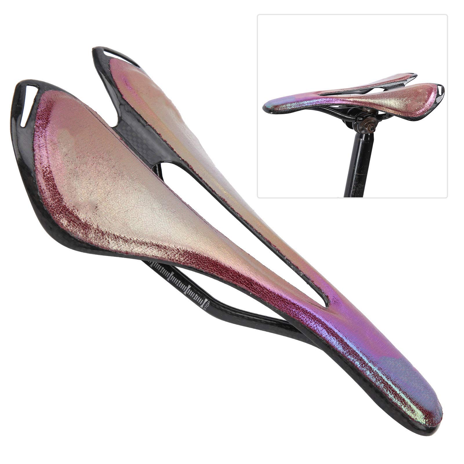 Vgeby Mountain Bike Saddle, siodło rowerowe, odporność na ścieranie wchłanianie wstrząsu, kolorowe siodło rowerowe do akcesoriów rowerowych ulicznych, maks. Załaduj 150 kg