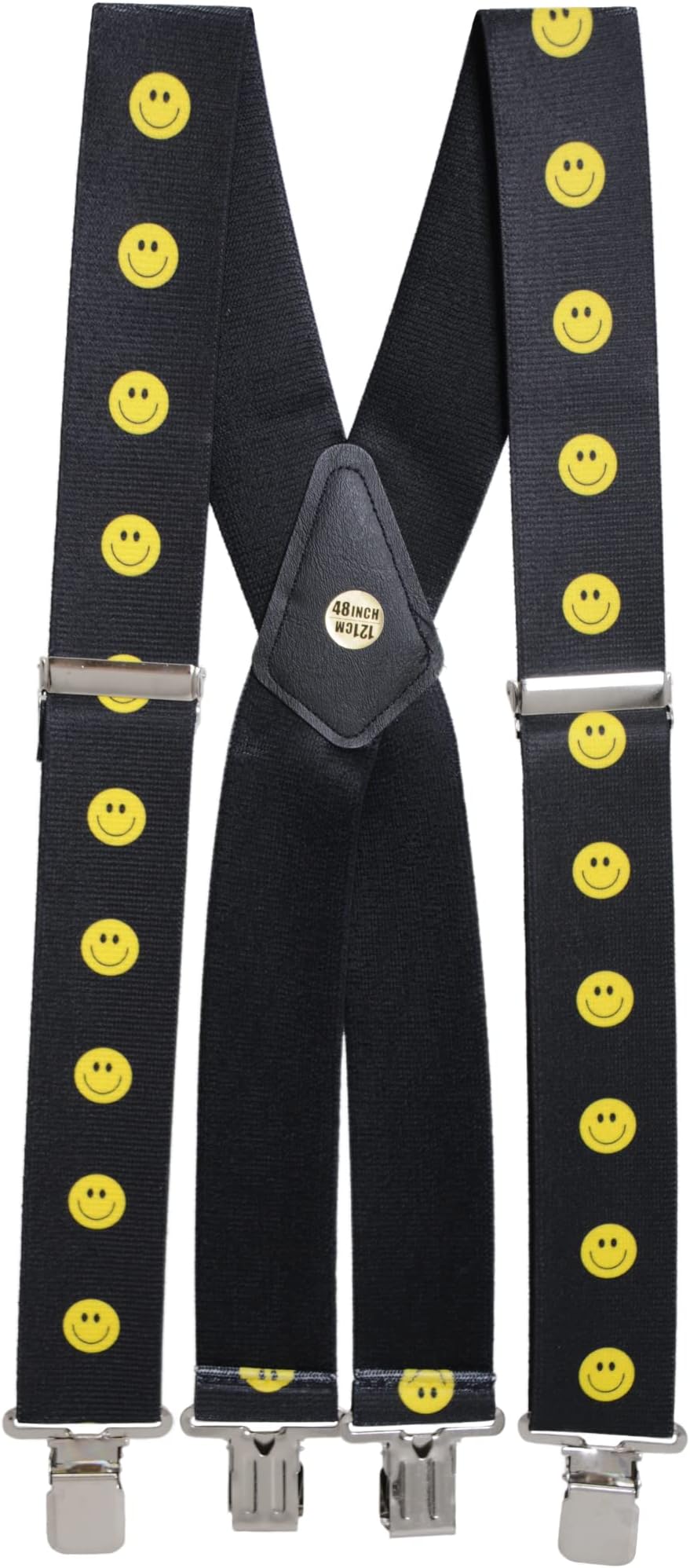 Mens Novelty Braces (Smiling Faces)