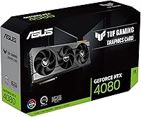 Vista 11 de ASUS TUF Gaming GeForce RTX® 4080 Tarjeta gráfica (PCIe 4.0, 16GB GDDR6X, HDMI 2.1a, DisplayPort 1.4a)