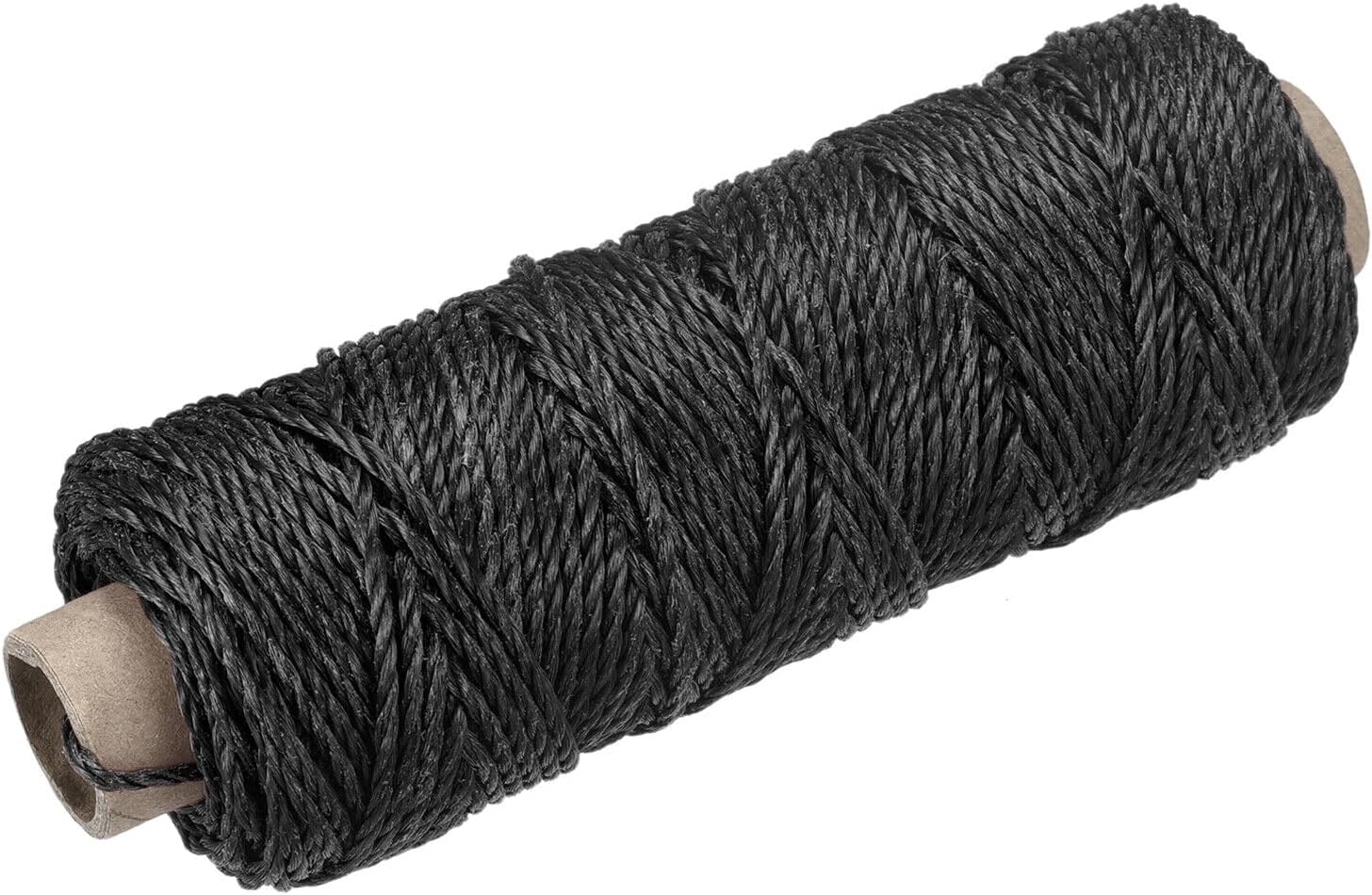 Xuanthang Tool Part for Twisted Nylon Mason Line Black 50M/164 Feet 2MM Dia for DIY Projects