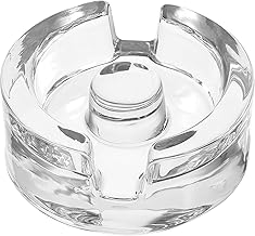 ULTECHNOVO Pickling Glass Weight Weight Lid Mason Jars Glass Lid Small Fermenting Weight Mason Jars Weight Fermenting Jar Lid