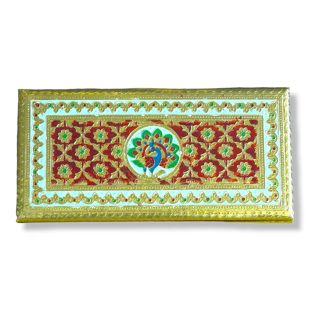 Handcrafted Meenakari Wooden Pooja Chowki at ₹ 50/piece | Pooja Articles in Mumbai | ID: 2857241389755