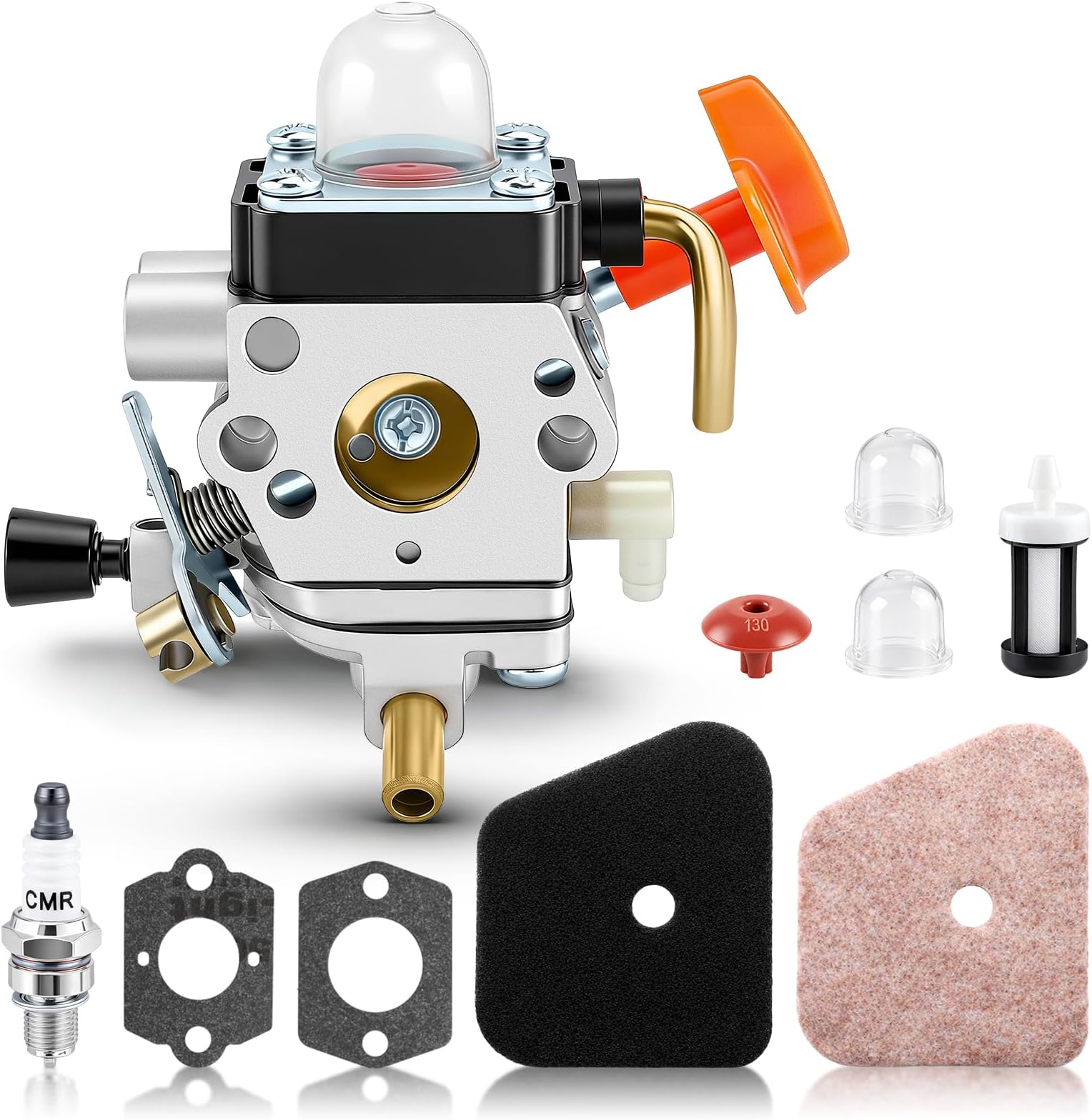 Carbhub Carburetor for Stihl FS90 FS100 FS100R FS110 FS110R HL90K HL95 HL100 HT100 HT101 KM90 KM100 KM110 SP-90 Carb Replaces Zama C1Q-S88 C1Q-S110C