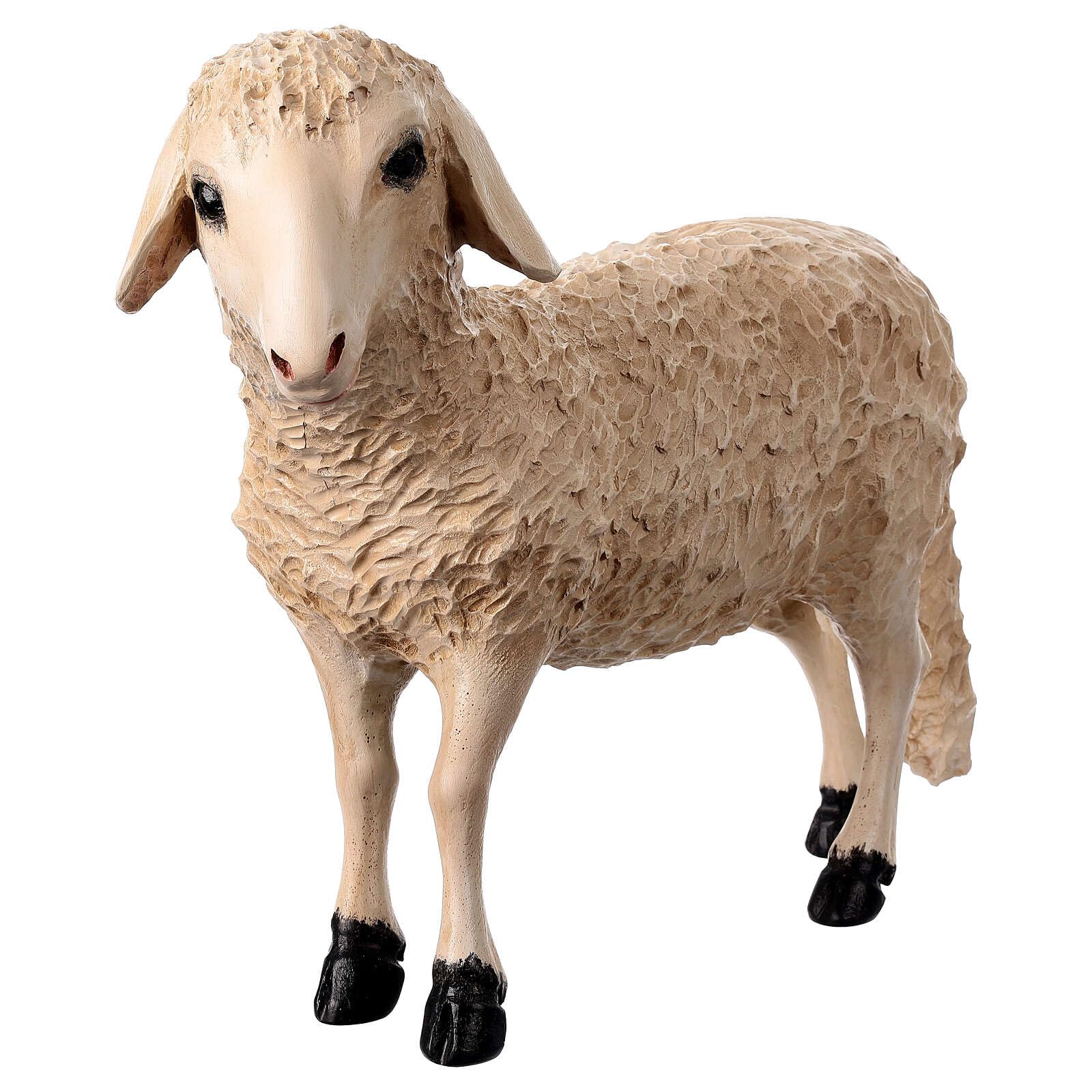 Holyart Sheep statue for Lando Landi's Nativity Scene of 100 cm for OUTDOOR, fibreglass