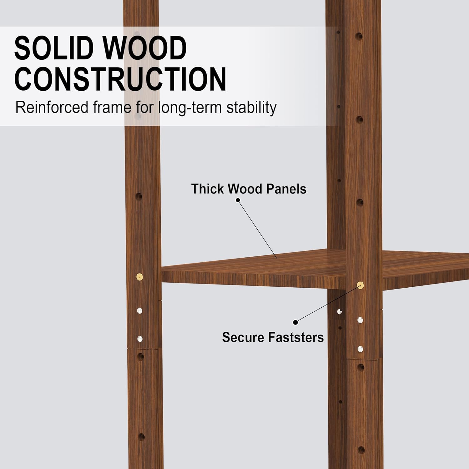 GARVIN Extra-Large Art Storage Rack – Adjustable Wooden Cabinet-Style Multi-Tier Canvas Storage & Display Rack, Heavy-Duty Art Organizer for Classroom, Studio, Gallery, Posters