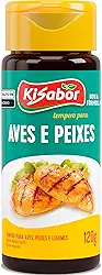 KiSabor Tempero Para Aves & Peixes Kisabor 120 Gramas