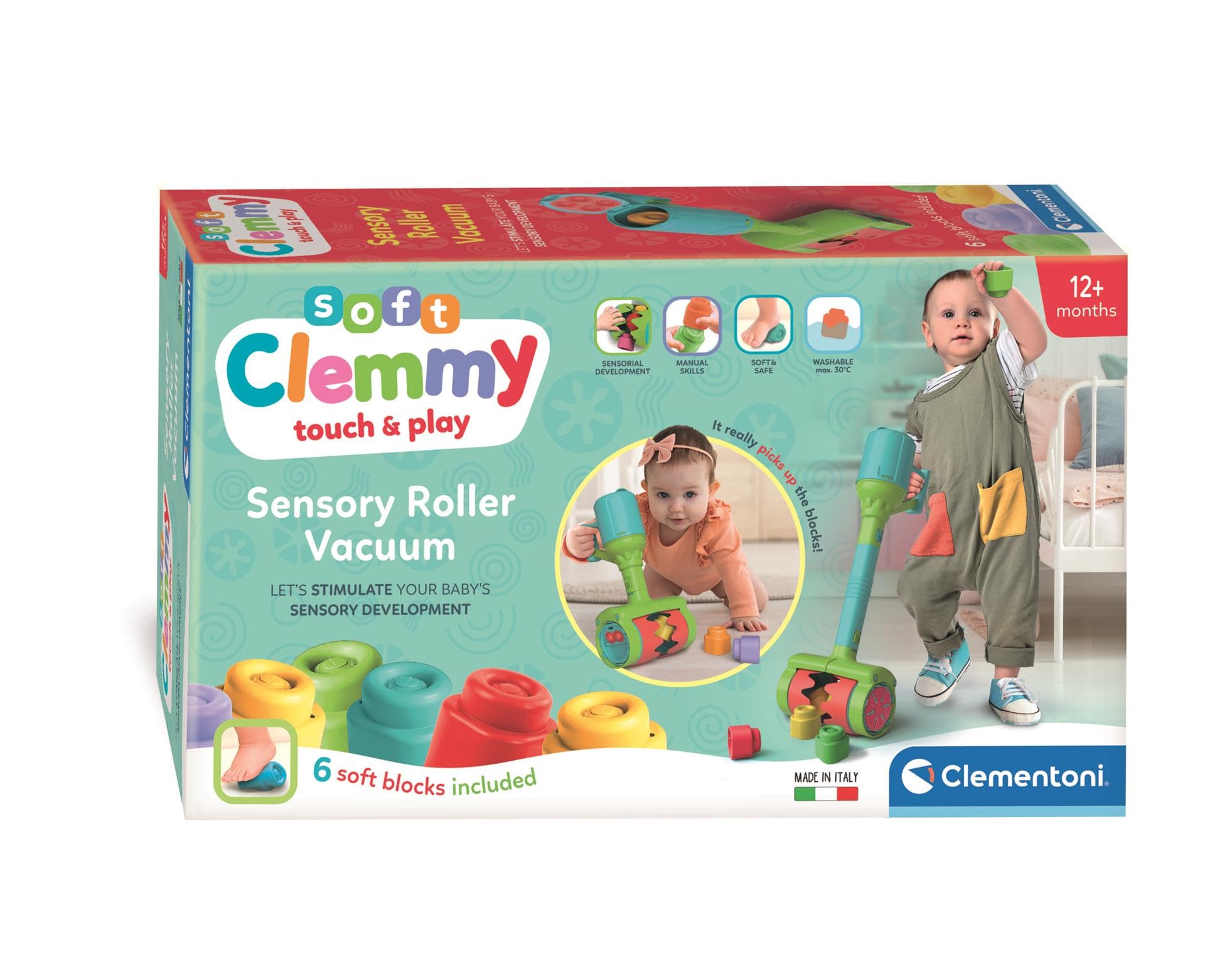 CLEMENTONI SENSORY VACUUM ROLLER, 17975