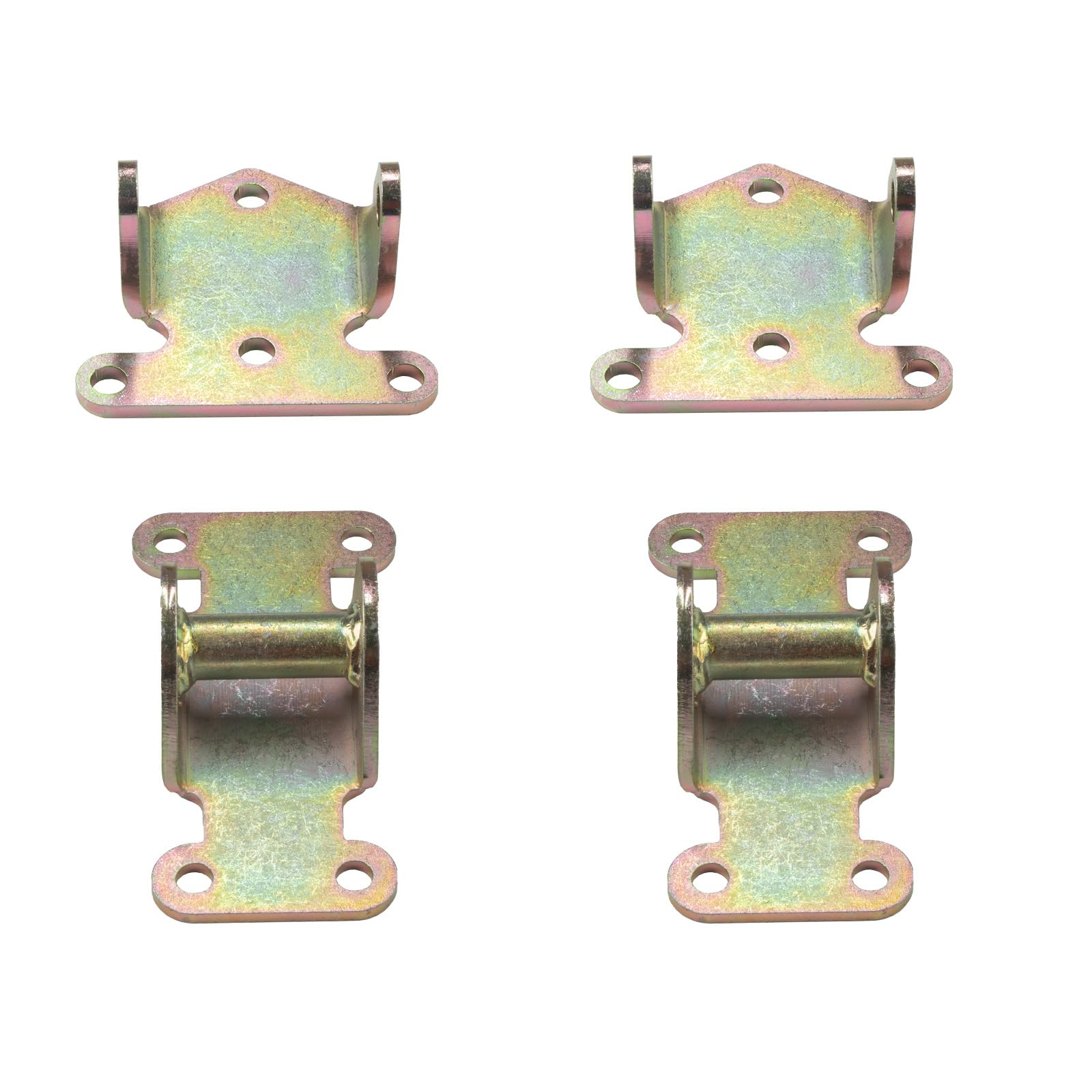 Photo 1 of SBC/BBC Solid Steel Motor Mount Engine Bracket Kit for Chevy V8 283 327 350 400 Small & Big Block Chevy Engines Off Road Racing