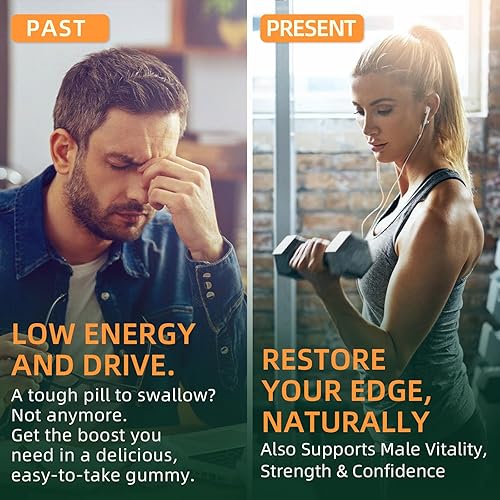 Miniatura 6 de Gomitas Alpha Shilajit 10 en 1 de 4000 mg, sin azúcar añadida, Ashwagandha, Gokshura, 75% + ácido fúlvico y más de 85 oligominerales, para hombres y