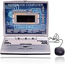 Vinda Educational Learning Mathematics 22 Activities in Laptop Notebook Computer Toy and Games & Music Fun Toy for Kids Multi Color