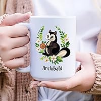 Vista 19 de Taza de café personalizada con diseño de mariposa de arte de origami, regalo para cumpleaños de amigo, compañero de trabajo, taza de cerámica blanca